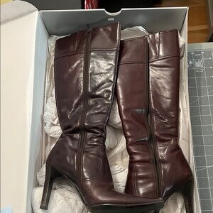 Aldo Women's Dark Brown Heeled Boots